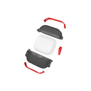 Funda Protectora Netzy Air-Pods Airbag 34 a Prueba de Golpes, de Lujo, Roja, de TPU y Silicona para Auriculares Inalámbricos - Product Image 5