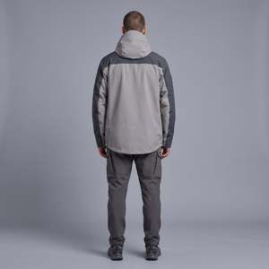 Veste imperméable à capuche pour homme personnalisée, 2,5 L, Paclite, pliable, résistante au vent, style alpin rétro, B2B OEM - Product Image 2
