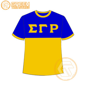 Vente en gros de t-shirt Sigma Gamma Rho pour femmes vêtements de sororité jersey de coton t-shirt respirant de haute qualité vêtements grecs pour femmes - Product Image 2