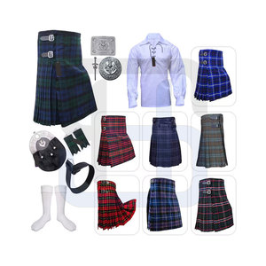 ชุดกระโปรงสก็อตทำจากวัสดุที่ดีที่สุดชุดกระโปรงสก็อตจากปากีสถาน - Product Image 4