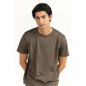 T-shirt Oversize à Motif Uni pour Fitness, Jersey 260 g/m² Respirant Anti-Plis, Étiquette Personnalisée, Coupe Classique MN-TS-SS25-320 - Product Image 5