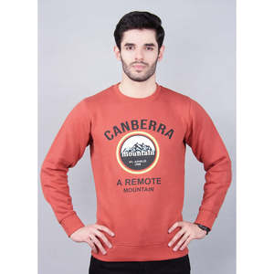 เสื้อสเวตเชิ้ตผู้ชาย OTIS Canberra Classic ปักโลโก้ตามสั่ง ผ้าฝ้ายถัก 100% ระบายอากาศได้ดี ไซส์ XL ป้องกันรอยยับ ป้องกันการหดตัว พิมพ์ลายซิลค์สกรีน - Product Image 1