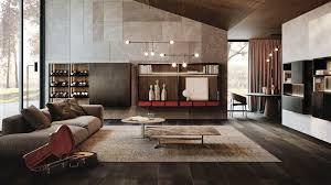 Italian Luxury Living Room Furniture Set Modern <b>Wall</b> <b>Unit</b> <b>Floating</b> Bookshelf and Led Light Wine Cabinet Combo - Product Image 2