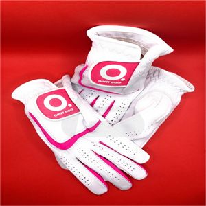 Gants de golf en cuir Cabretta confortables et respirants avec logo personnalisé couleurs personnalisées hommes/femmes emballage personnalisé main gauche - Product Image 1