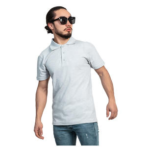 Polo de Alta Calidad para Hombre, 100% Algodón de Uzbekistán, Estilo Casual, Tejido Antiarrugas, Corte Holgado, Manga Corta, con Botones, para Golf - Product Image 1