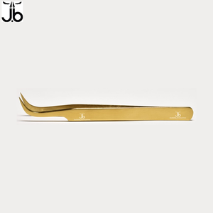 Pinzas de pestañas de volumen de acero inoxidable, precios competitivos, pinzas de extensión de pestañas ligeras para cosméticos - Product Image 6