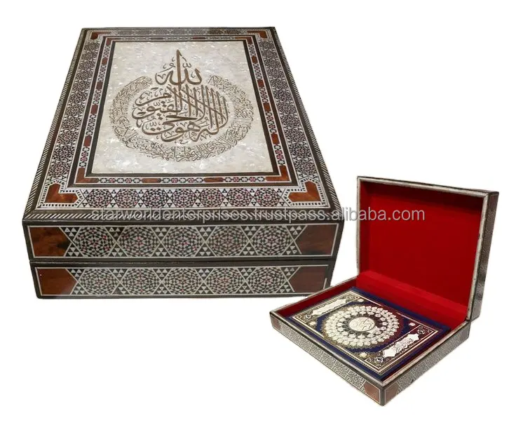 einzigartige reläe-box design box mosaik für heiliges buch box super qualität made in india reläe für koran
