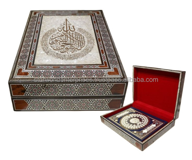 Unique Relay Box Design Box Mosaic for Holy Book Box Super Quality Made in India Relay for Quran