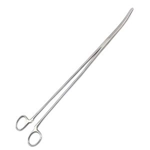 Pinzas Rochester Manuales de Acero Inoxidable de Alta Calidad, Curvas de 24 Pulgadas, HEMOSTAT, Sin Bloqueo, Aprobadas por la CE - Product Image 1