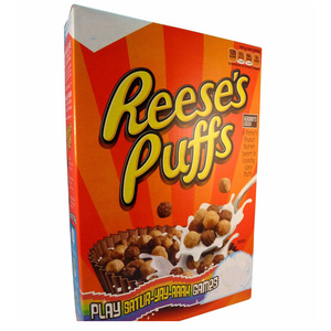 ซีเรียลอาหารเช้า General Mills Reese's Puffs รสเนยถั่ว  คอลแลบ Reese's Puffs: เปิดเผยกล่องและราคา - Product Image 1