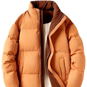 Conception personnalisée OEM, manteau épais à bulles pour homme pour l'hiver et l'automne, veste matelassée de haute qualité en provenance du Pakistan, style streetwear - Product Image 1