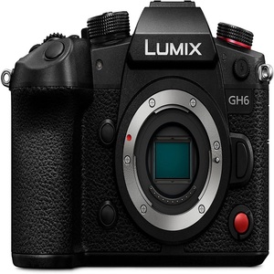 Cámara sin espejo LUMIX GH6 de 25.2MP, completamente nueva, con grabación de video C4K/4K 4:2:2 de 10 bits ilimitada. - Product Image 1