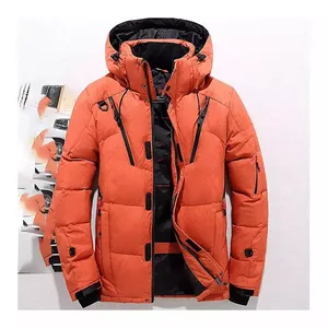 <b>Men's</b> Thin Lightweight Quilted Puffer <b>Jacket</b> with Stand Collar <b>Waterproof</b> Warm Spring Casual Coat - Product Image 5