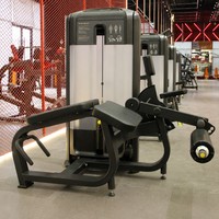 Máquina comercial de curl de piernas en posición prona con pila de pesas de 70 kg, equipo de entrenamiento de fuerza con sistema de pin para gimnasio y fitness