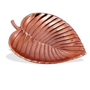 Plateau de service en aluminium de petite taille fabriqué à la main avec une finition argentée personnalisée pour la décoration de la maison - Product Image 3