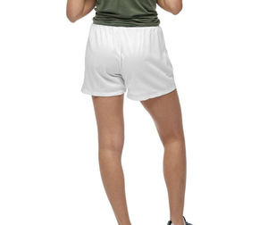 Short en maille personnalisé sport décontracté élastique pour femmes Style short en maille - Product Image 2