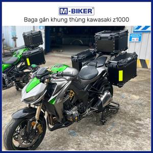 Support de cadre en aluminium PVC authentique Kawasaki Z1000 M-Biker Sac de casque de moto Fabriqué au Vietnam - Product Image 4