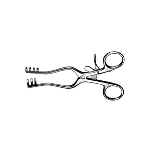 Retractores quirúrgicos manuales Weitlaner, acero inoxidable de calidad con puntas romas de autorretención, producto de gran venta en Alemania - Product Image 3