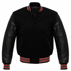 Alta calidad para hombre Letterman chaquetas al por mayor personalizado impreso bordado chaqueta de béisbol - Product Image 1