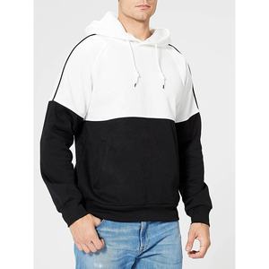 Sweat à capuche unisexe surdimensionné pull-over en coton polaire épais personnalisé impression 3D bouffante brodée vêtements d'hiver pour hommes, vente en gros - Product Image 3