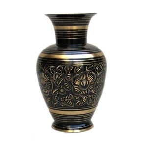 <b>Outdoor</b> or Indoor Decoration Flower Vase for Enamel Printed Finishing Aluminium Metal Flower Vase for Best Quality - Product Image 6