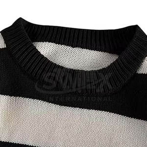 เสื้อสเวตเตอร์โอเวอร์ไซส์แขนยาวสำหรับผู้ชาย, เสื้อสเวตเตอร์โอเวอร์ไซส์แฟชั่นไซส์ใหญ่พิเศษสำหรับฤดูหนาว - Product Image 3