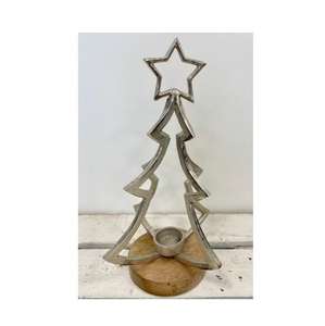 Árbol de Navidad de Hierro Galvanizado, Adorno Navideño, Accesorios de Decoración para el Hogar, Árbol de Navidad de Hierro Metálico para Decoración Navideña - Product Image 6