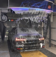 Máquina de Lavado de Autos Eléctrica de Alta Presión 360° Sin Contacto, Automática, de Acero Inoxidable, Venta Directa de Fábrica de la Marca HK