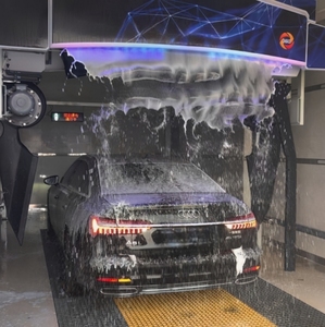 Machine de lavage de voiture automatique sans contact à haute pression 360° en acier inoxydable de la marque HK, vente directe d'usine - Product Image 5