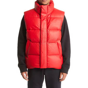 Fabricant pakistanais Veste sans manches d'hiver pour homme Logo frontal à capuche Respirant Écologique Léger Service OEM - Product Image 5