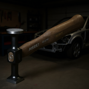 Martillo para Carrocería de Automóvil Hazet, Caras Redondas, Finamente Cuadriculadas y Fresadas - Product Image 3