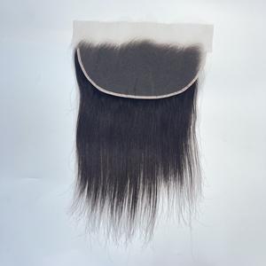 Vente en gros d'extensions de cheveux humains vierge Remy 100% Lace Front perruque cheveux naturels bruts HD Lace Frontal 13x6 HD Lace Frontal - Product Image 5