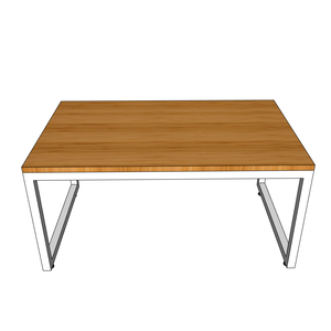Modern Living Room <b>Bamboo</b> Sofa <b>Table</b> 80x50x40cm Durable & Movable Side <b>Table</b> for Entry & Hotel Use - Product Image 2