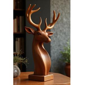 Escultura decorativa de madera para comedor que aporta un toque natural belleza orgánica y elegante a los espacios familiares - Product Image 6