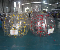 Nouvelle boule à bulles gonflable pour adultes, en PVC transparent, à roulettes, pour se coucher à l'intérieur, boule zorb gonflable