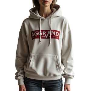 เสื้อมีฮู้ดผ้าฟลีซสำหรับผู้หญิงเสื้อสวมหัวมีฮู้ดปักโลโก้ได้ตามต้องการ - Product Image 4