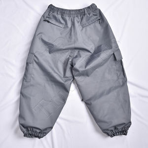 Pantalones de esquí personalizados de alta calidad, ropa deportiva transpirable de invierno, ropa de calle informal, pantalones holgados de Snowboard para exteriores, calentados con cremallera - Product Image 2