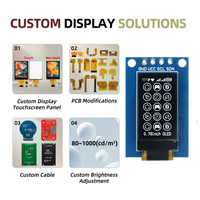 Pantalla OLED GoldenMorning GME80128-02 de 0.78 Pulgadas 80x128 con Controlador SH1107, Interfaz I2C, Módulo Monocromático Compacto de 4 Pines