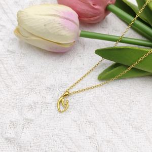 Collar <span class=keywords><strong>de</strong></span> <span class=keywords><strong>Oro</strong></span> <span class=keywords><strong>de</strong></span> Acero Inoxidable 316 L <span class=keywords><strong>para</strong></span> Mamá y Bebé, Regalo <span class=keywords><strong>para</strong></span> Mamá, Joyería Familiar Delicada <span class=keywords><strong>de</strong></span> <span class=keywords><strong>Oro</strong></span> - Product Image 2