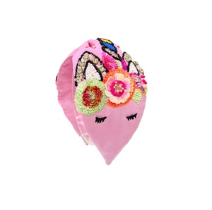 Diadema con cuentas de colores, bordado tradicional para juegos de regalo, gorros bordados con cuentas hechos a mano personalizados con opciones de logotipo - Product Image 1