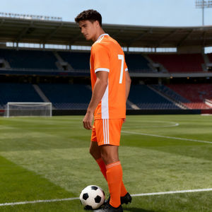 Ensemble de maillot de football américain professionnel, léger, en polyester, pour adulte - Product Image 3