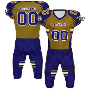 Maillot de football américain personnalisé de haute qualité pour hommes costume vêtements de sport en gros pour l'équipe porter - Product Image 1