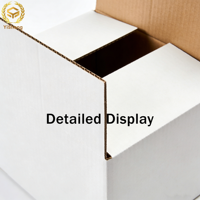 Boîtes d'expédition en carton ondulé imperméables avec revêtement UV, taille personnalisée, réutilisables, écologiques, rigides, pour l'exportation