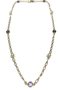 Collier pendentif améthyste au design élégant avec chaîne Collier améthyste naturelle Station délicate Bijoux minimalistes pour femmes Cadeaux - Product Image 6