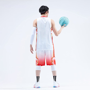 2025 ensemble de vêtements de sport de basket-ball personnalisés maillot à séchage rapide et short d'uniforme impression par sublimation respirante de haute qualité - Product Image 5