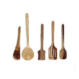 Set Of 4 <b>Wood</b> Food <b>Cooking</b> <b>Spoon</b> Set Customized Size And Shape <b>Cooking</b> <b>Spoon</b> Set With Masher For Kitchen Use - Product Image 4