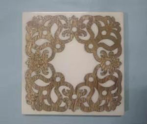 Dessous de verre en résine découpés au laser Protecteurs de table décoratifs, résistants à la chaleur et à l'eau pour tout réglage - Product Image 2