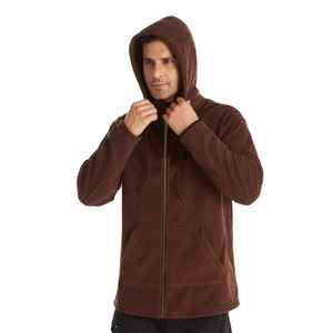 Chaqueta Cortavientos Delgada para Exteriores, de Poliéster, Estilo Informal, con Cuello Alto, para Otoño, Deportiva, Térmica, con Forro Polar, con Cremallera y Diseño de Parches - Product Image 3