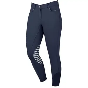 New Design Men <b>Equestrian</b> <b>Leggings</b> Riding Breeches Regular Fit Horse Riding Pants Summer Mid Waist Flat Front for Men - Product Image 1