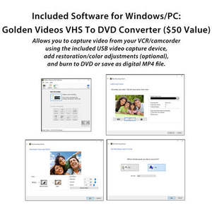 Kit VHS vers DVD pour PC et Mac : convertissez n'importe quelle bande vidéo en format numérique - Product Image 4